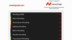 What Wrestlingmafia.com website looked like in 2018 (5 years ago)
