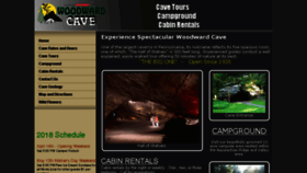 What Woodwardcave.com website looked like in 2018 (5 years ago)