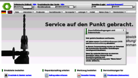 What Wzservice.de website looked like in 2018 (7 years ago)