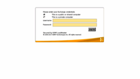 What Webmail.kliniken-oal-kf.de website looked like in 2018 (5 years ago)