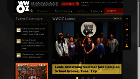 What Wwoz.com website looked like in 2018 (5 years ago)