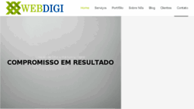 What Webdigi.com.br website looked like in 2018 (5 years ago)