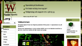 What Wookiesports.se website looked like in 2018 (5 years ago)