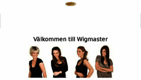 What Wigmaster.se website looked like in 2018 (5 years ago)