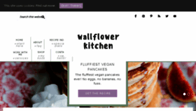 What Wallflowergirl.co.uk website looked like in 2018 (5 years ago)