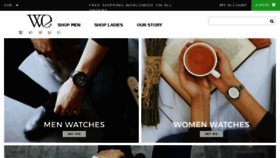 What Wessewatches.com website looked like in 2018 (5 years ago)