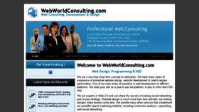 What Webworldconsulting.com website looked like in 2018 (7 years ago)