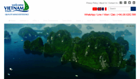 What Welcomevietnamtours.com website looked like in 2018 (5 years ago)