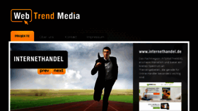 What Webtrendmedia.de website looked like in 2018 (5 years ago)