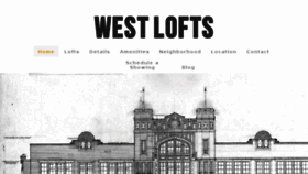 What Westlofts.com website looked like in 2018 (5 years ago)