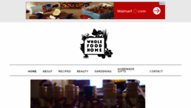 What Wholefoodhome.com website looked like in 2018 (5 years ago)