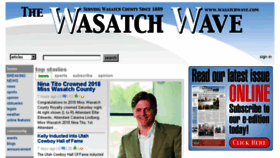 What Wasatchwave.com website looked like in 2018 (5 years ago)