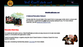 What Web-realestate.net website looked like in 2018 (5 years ago)