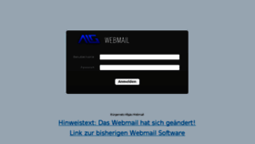 What Webmail.allgaeu.org website looked like in 2018 (5 years ago)