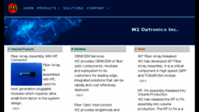 What W2opt.com website looked like in 2018 (5 years ago)