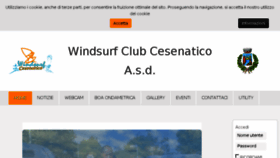 What Windsurfcesenatico.it website looked like in 2018 (5 years ago)