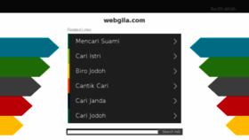 What Webgila.com website looked like in 2018 (5 years ago)
