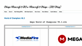 What Wc3mapsx2.blogspot.com website looked like in 2018 (5 years ago)