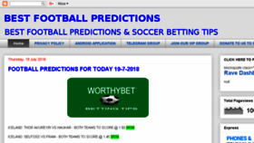 What Worthybet.com website looked like in 2018 (5 years ago)