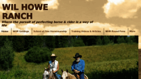 What Wilhowe.com website looked like in 2018 (5 years ago)