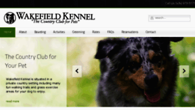 What Wakefieldkennel.com website looked like in 2018 (5 years ago)