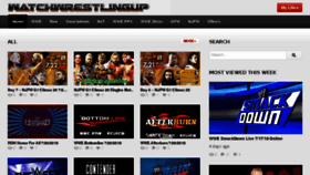 What Watchwrestling.xyz website looked like in 2018 (5 years ago)