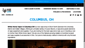 What Whitehorseohio.com website looked like in 2018 (5 years ago)