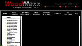 What Woodmaxx.com website looked like in 2018 (5 years ago)