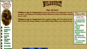 What Wildhurstlodge.com website looked like in 2018 (5 years ago)