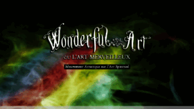 What Wonderful-art.fr website looked like in 2018 (5 years ago)
