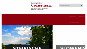 What Weiherer-reisen.de website looked like in 2018 (5 years ago)