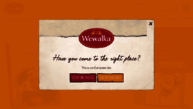 What Wewalka.at website looked like in 2018 (5 years ago)