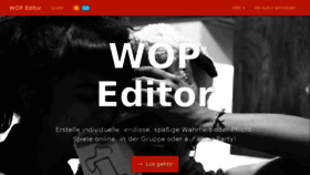 What Wahrheit-oder-pflicht-editor.de website looked like in 2018 (5 years ago)