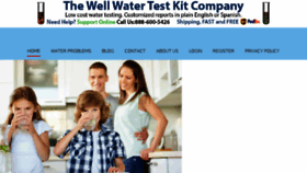 What Well-water-test-kits.com website looked like in 2018 (5 years ago)