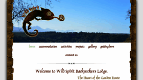What Wildspiritlodge.co.za website looked like in 2018 (5 years ago)