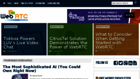 What Webrtcworld.com website looked like in 2018 (5 years ago)
