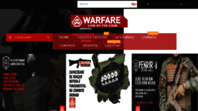 What Warfare.com.br website looked like in 2018 (5 years ago)