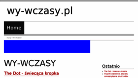What Wywczasy.pl website looked like in 2018 (5 years ago)