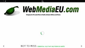 What Webmediaeu.com website looked like in 2018 (5 years ago)