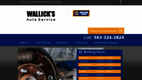 What Wallicksauto.com website looked like in 2018 (7 years ago)
