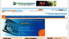What Webhealthcentre.com website looked like in 2018 (5 years ago)