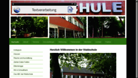 What Waldschuleschwafheim.de website looked like in 2018 (5 years ago)