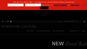 What Windstoneeditions.com website looked like in 2018 (5 years ago)
