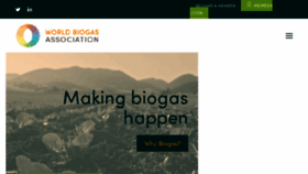 What Worldbiogasassociation.org website looked like in 2018 (5 years ago)