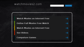 What Watchmovies2.com website looked like in 2018 (5 years ago)