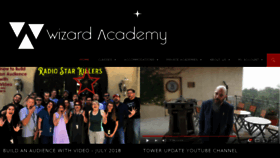 What Wizardacademy.org website looked like in 2018 (6 years ago)