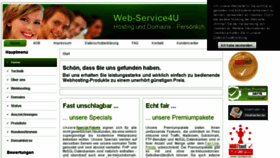 What Web-service4u.de website looked like in 2018 (5 years ago)