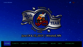 What Winstockfestival.com website looked like in 2018 (5 years ago)