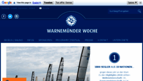 What Warnemuender-woche.com website looked like in 2018 (5 years ago)