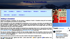 What Walk-snowdonia.co.uk website looked like in 2018 (5 years ago)
